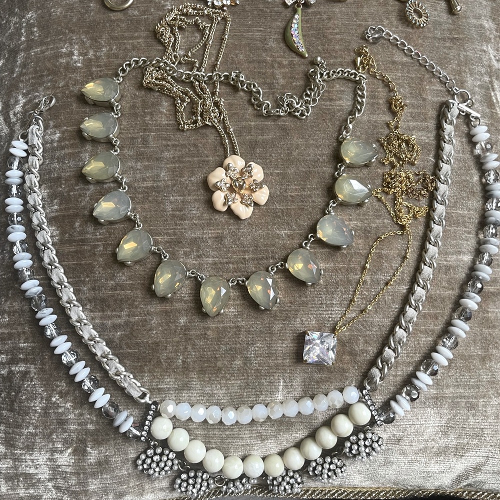 5 pieces of custom jewelry from Anthropology, J Crew and Betsy Johnson